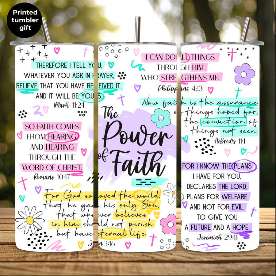 Power Of Faith Tumbler