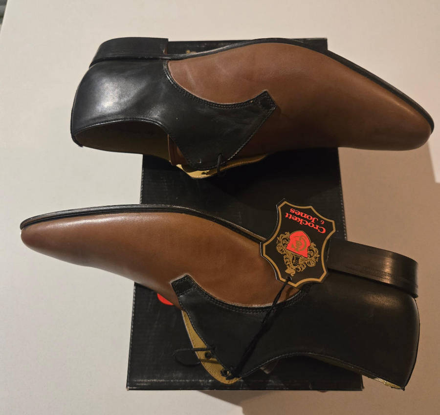 Original Crocket & Jones Leather shoe (uk9)