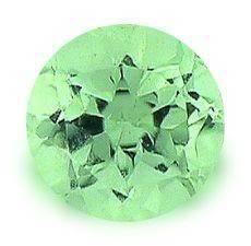 Tsavorite - Best Emerald Green Round Cut - 0,02cts