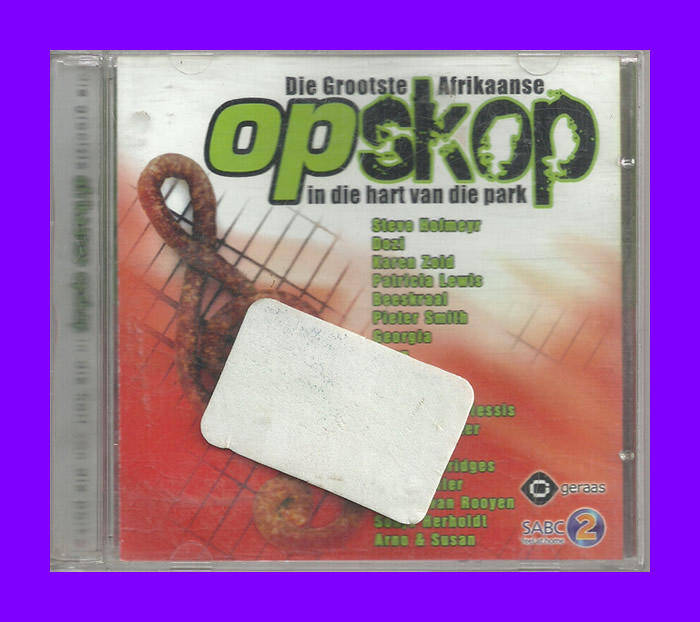 Music CD - Die Grootste Afrikaanse Opskop In Die Hart Van Die Park.