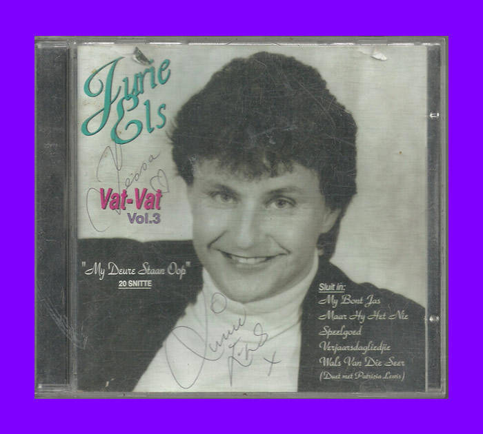 Music CD - Jurie Els - Vat-Vat Vol.3 (Signed)