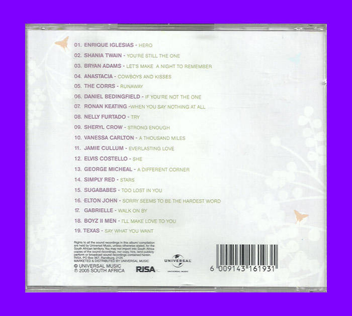 Music CD - Pure Ballads