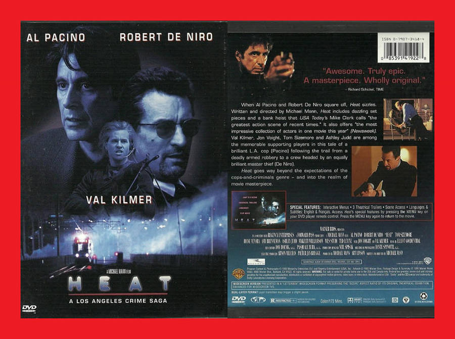 DVD Sale - Heat - Zone 1 Edition