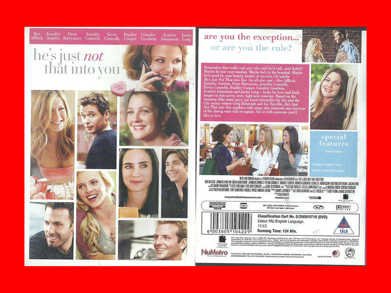 DVD - He's Just Not That Into You - Region 2 Edition