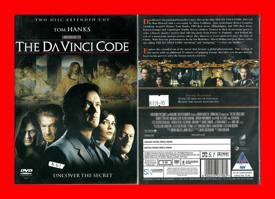 DVD - THE DA VINCI CODE [REGION 2]