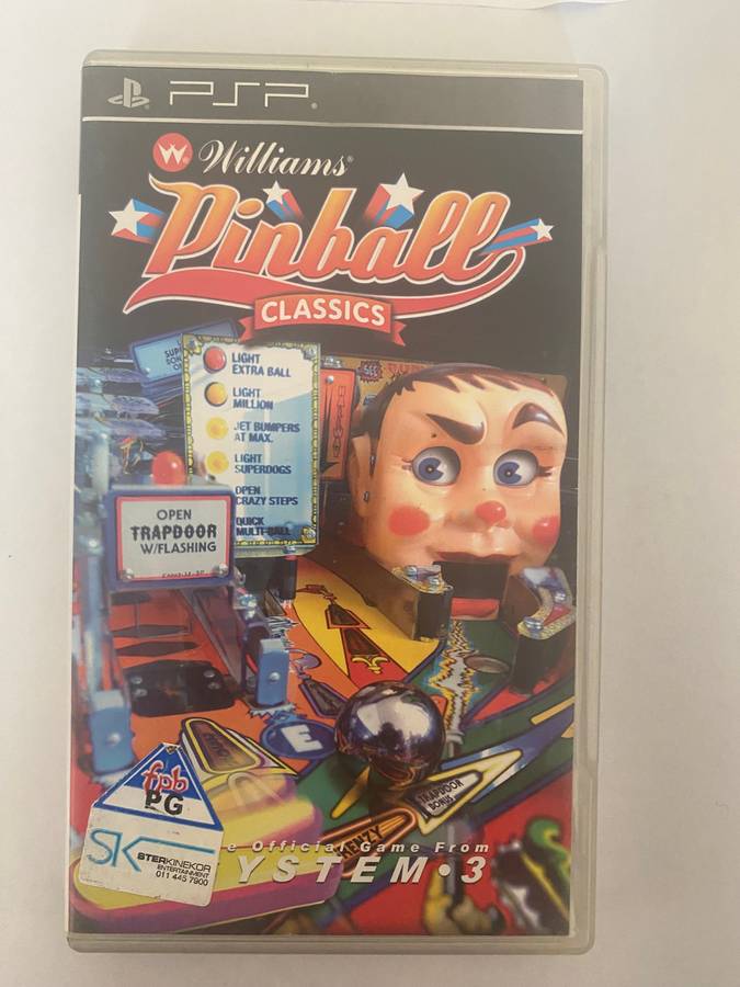 Pinball classics (PSP game disc)