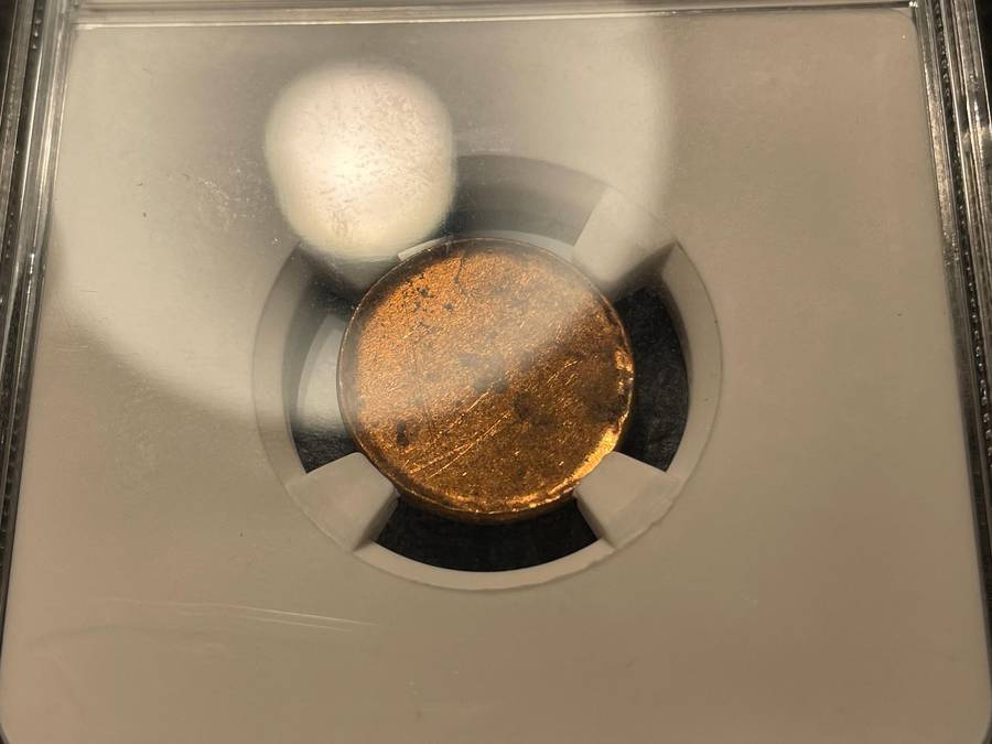 Rare! Error South African 2 cent blank planchets (1990 to 2001) graded by SANGS - Lot 1 of 4