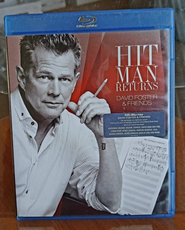 Blu-Ray disc - David Foster and Friends HIT MAN RETURNS