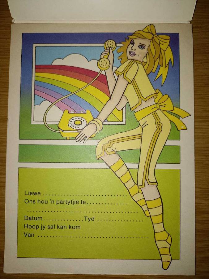 Party Invitation Pad with 30 pages - Nr 4