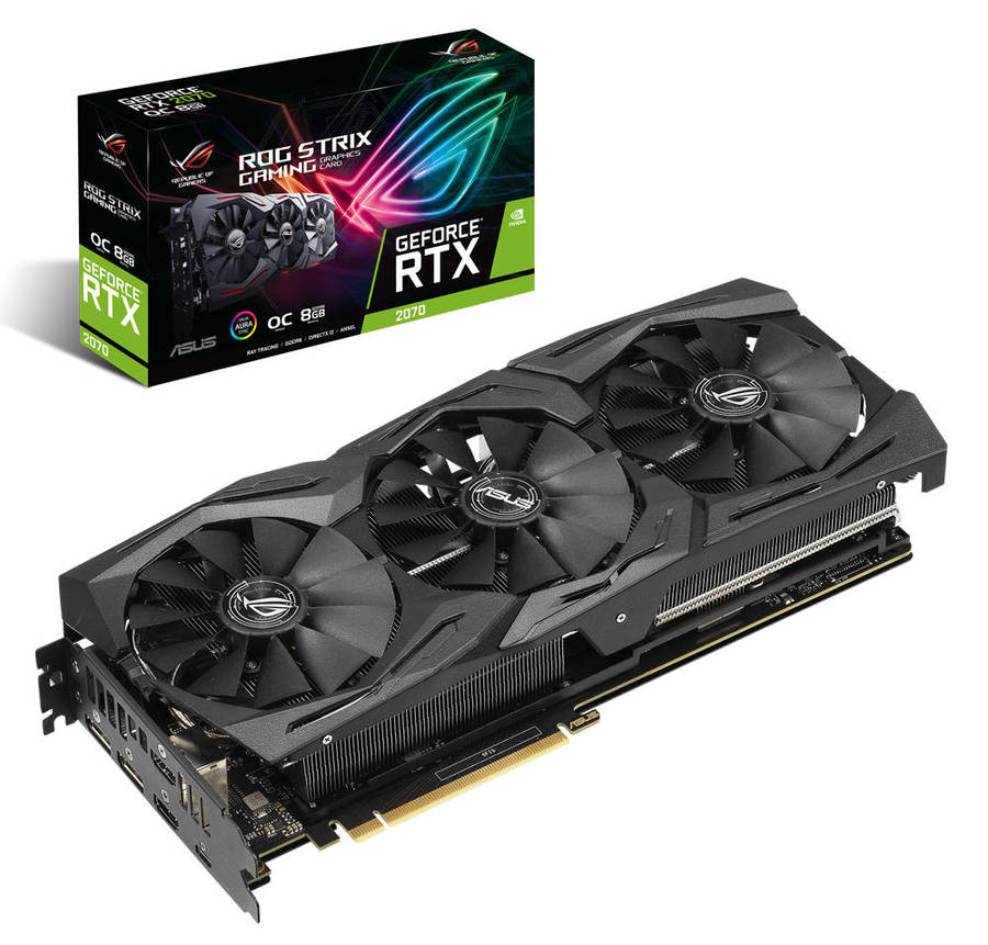 Asus Strix Rtx 2070 8G OC - Gaming Graphics Card - Good Condition - Warranty