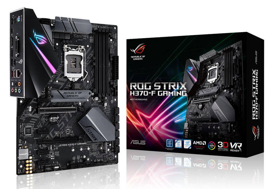 Asus H370-F Rog Strix  - Gaming Motherboard - Good Condition - Warranty