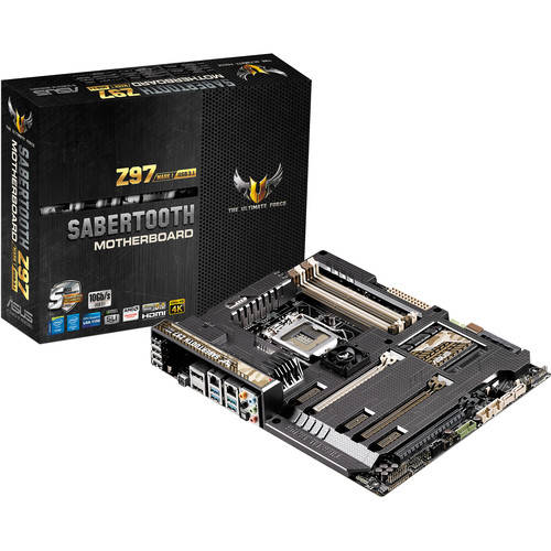 Asus Z97 Sabertooth Mark 1 - Gaming Motherboard - Good Condition - Warranty
