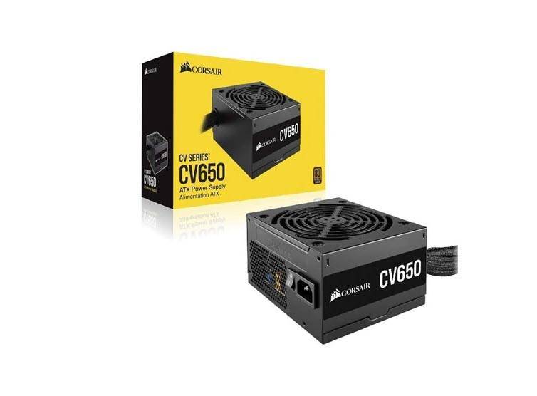 Corsair CV650 80+ Bronze 650w - Gaming Power Supply - Good Condition - Warranty
