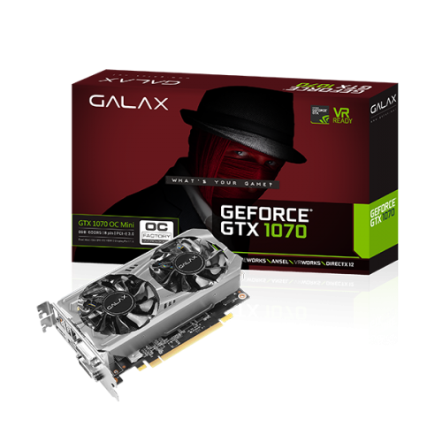 Galax Gtx 1070 8G Mini OC  - Gaming Graphics Card - Excellent Condition - Warranty