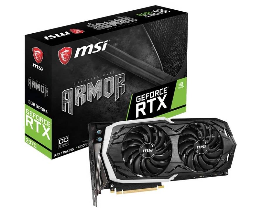 Msi Rtx 2070 8G Armor - Gaming Graphics Card - Good Condition - Warranty