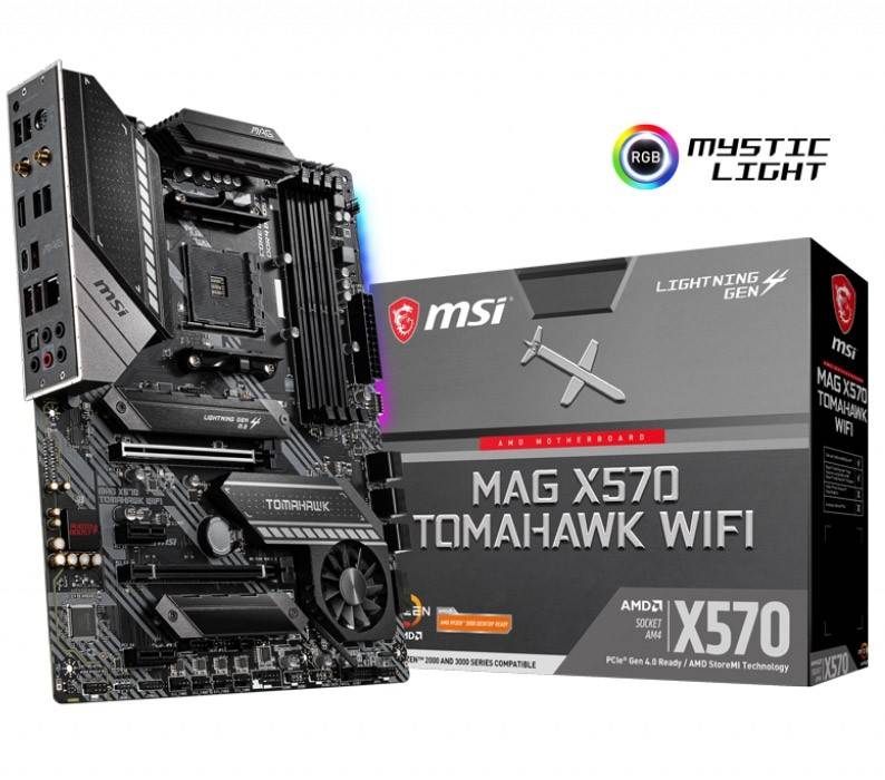 MSI MAG X570 TOMAHAWK WIFI ** GAMING MOTHERBOARD **GOOD CONDITION ** ORIGINAL PACKAGING **WARRANTY**