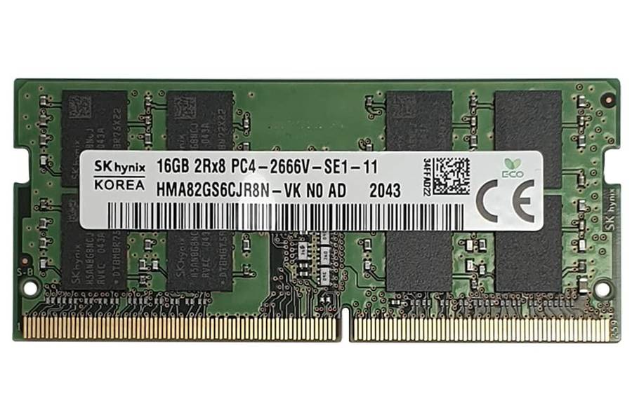 Sk Hynix 16GB 2666Mhz DDR4 - Laptop Ram - Good Condition - Warranty