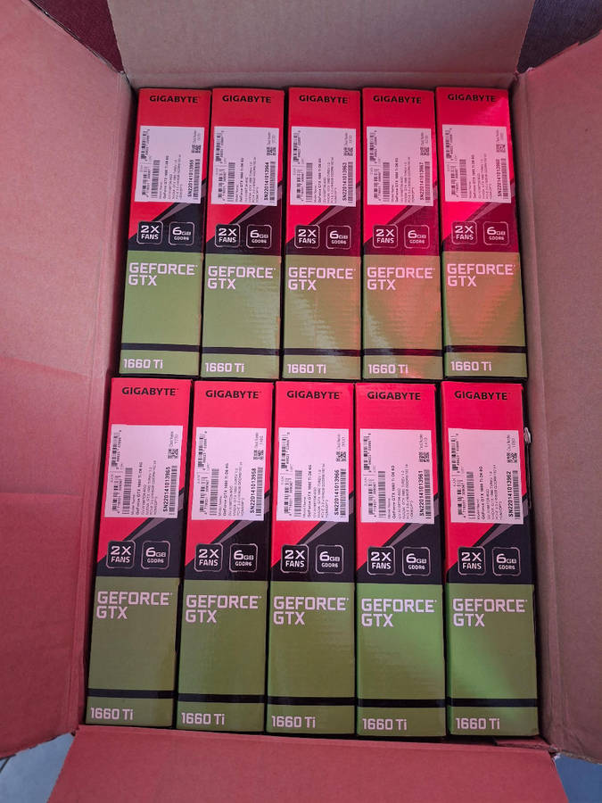 Gigabyte GTX 1660TI 6GB Graphics cards