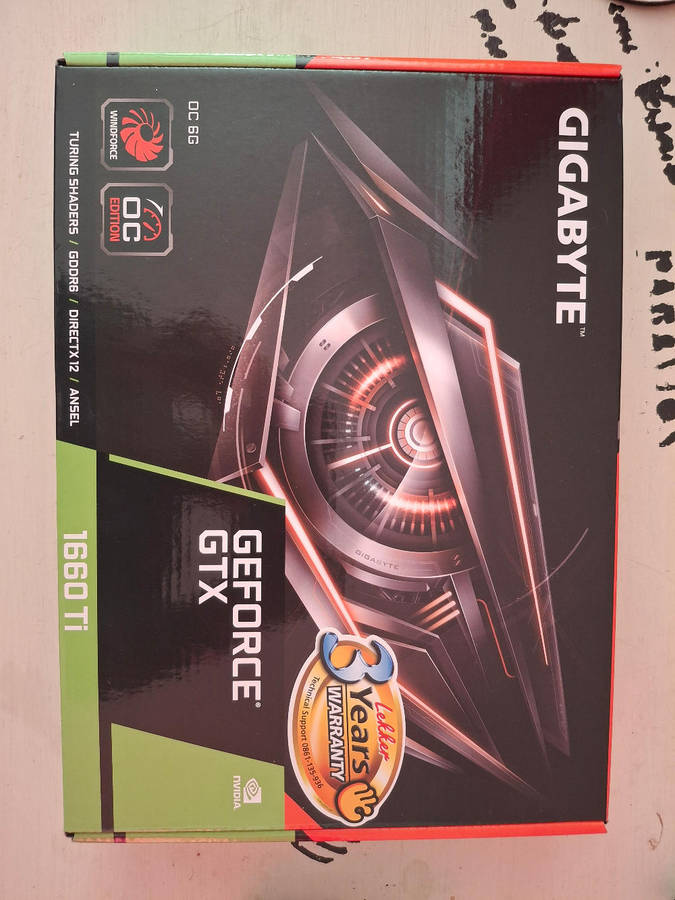 Gigabyte GTX 1660TI 6GB Graphics cards