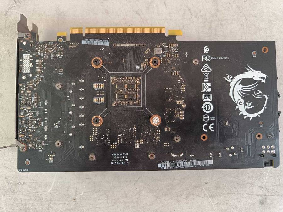 MSI GTX 1650 Super Gaming X