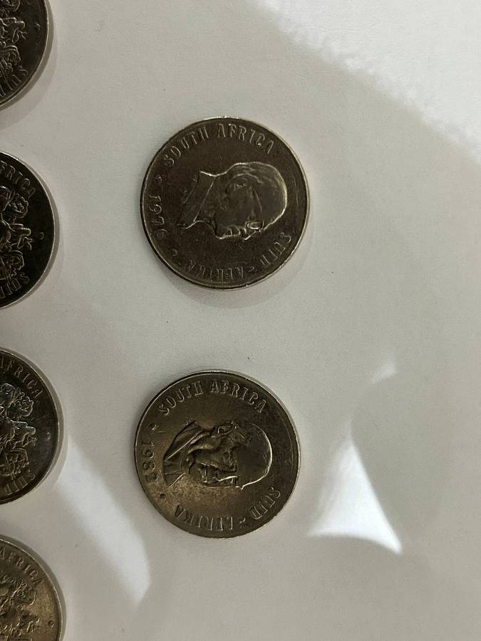 13x Old 50 Cent Coins