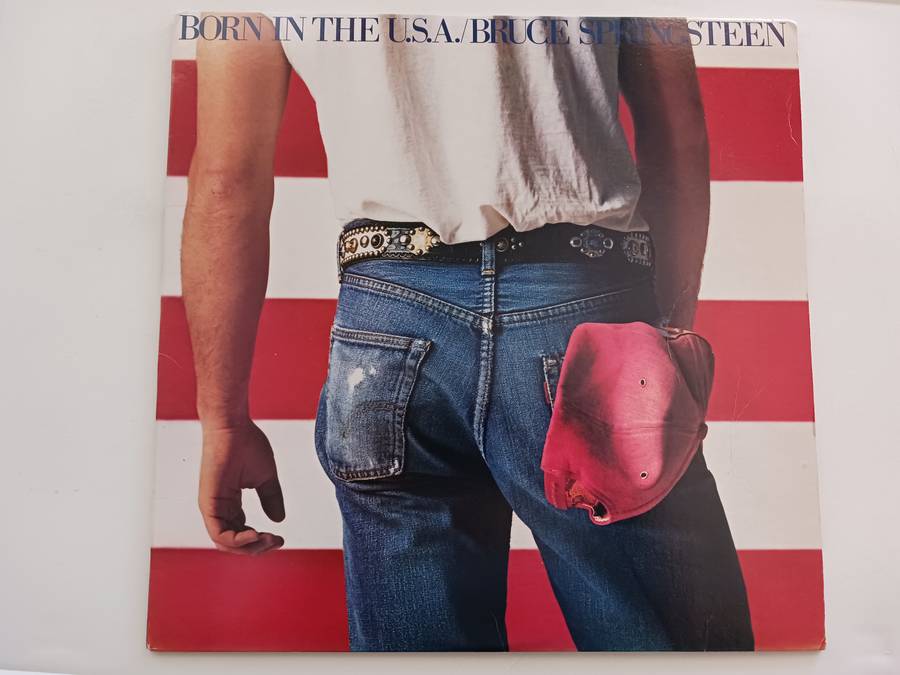 Bruce Springsteen -  Born in the U.S.A.  ( 1984 US Masterdisk pressing   NM LP  )