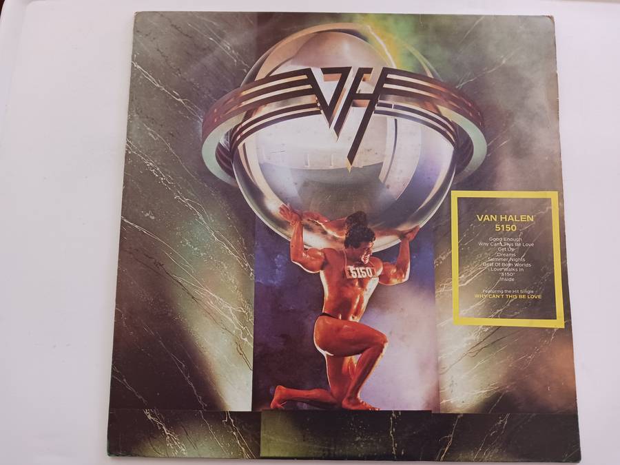 Van Halen - 5150  ( scarce promo copy 1986 SA pressed LP )