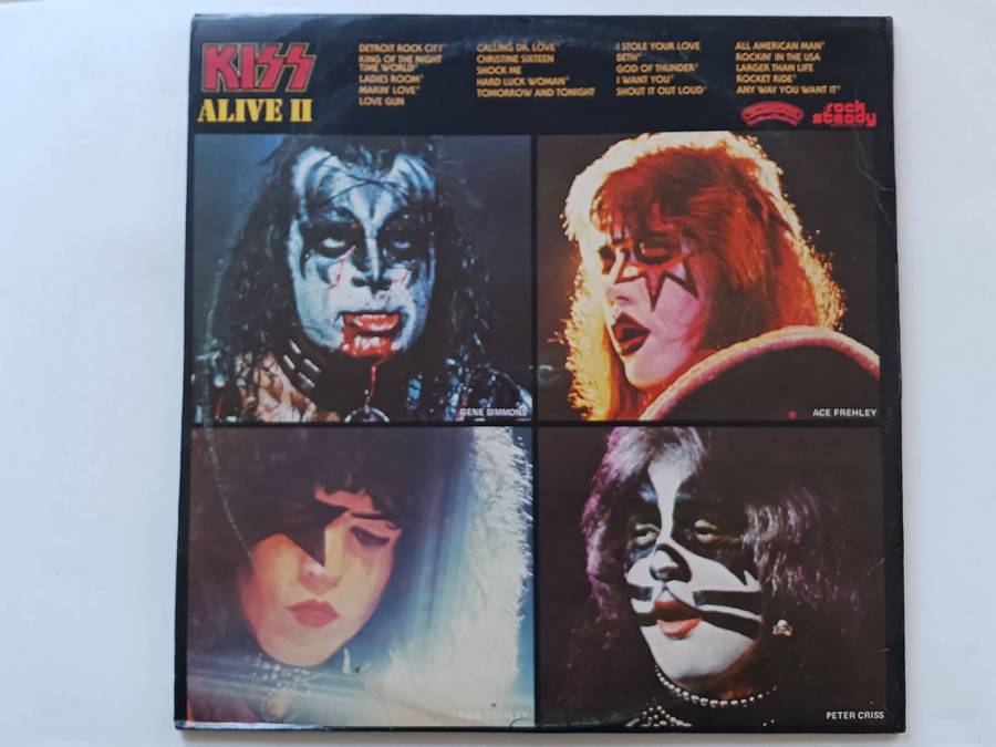 Kiss - Alive 11   ( scarce 1977 SA released LP )