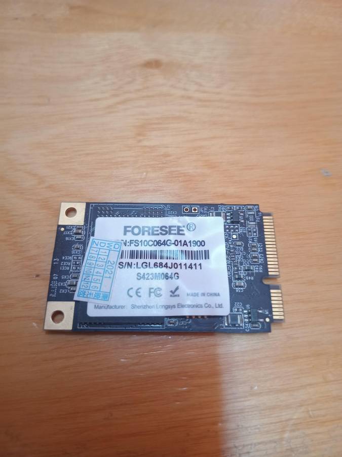 MSata 60G SSD