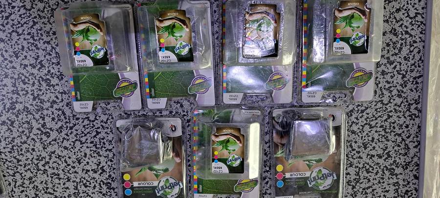 INK CARTRIDGES X 16 (BLACK AND COLOUR)