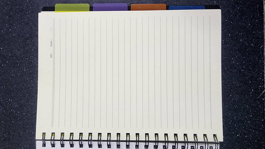 Notebook 100 page B5 Business office school notebook