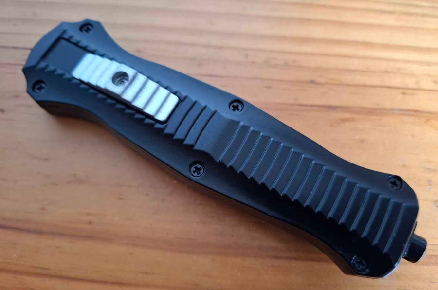 BENCHMADE DOUBLE-EDGED SWITCHBLADE
