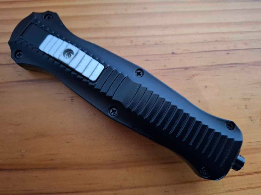 BENCHMADE DOUBLE-EDGED SWITCHBLADE