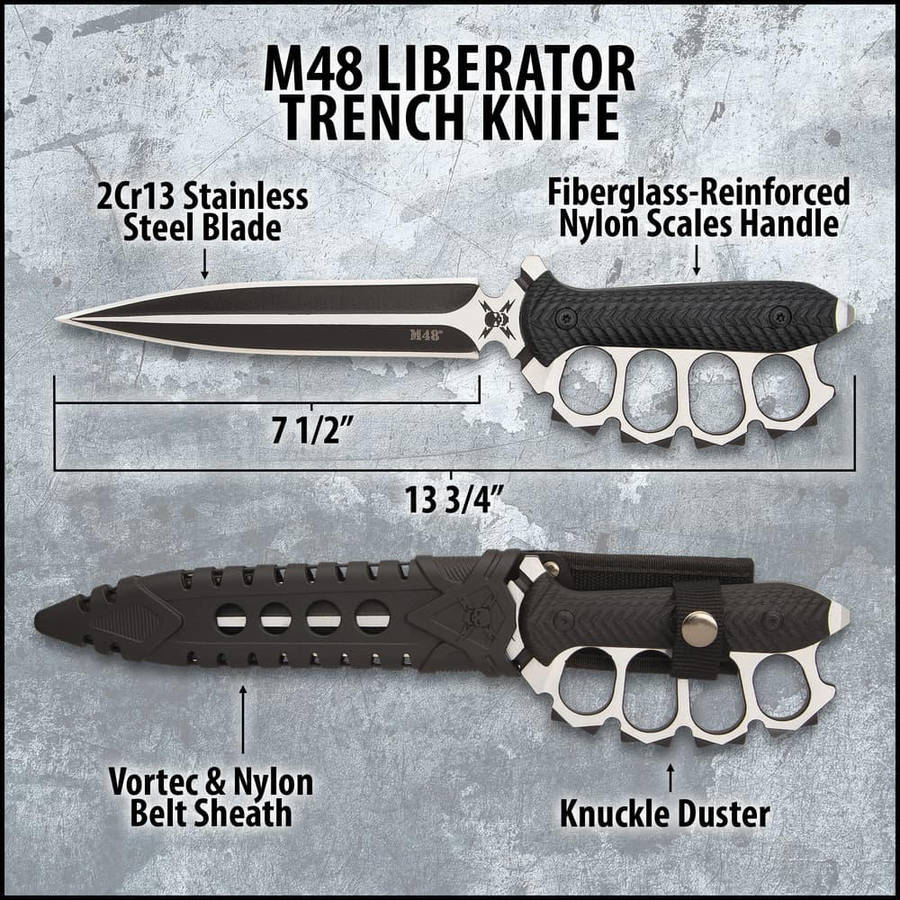 M48 LIBERATOR TRENCH KNIFE