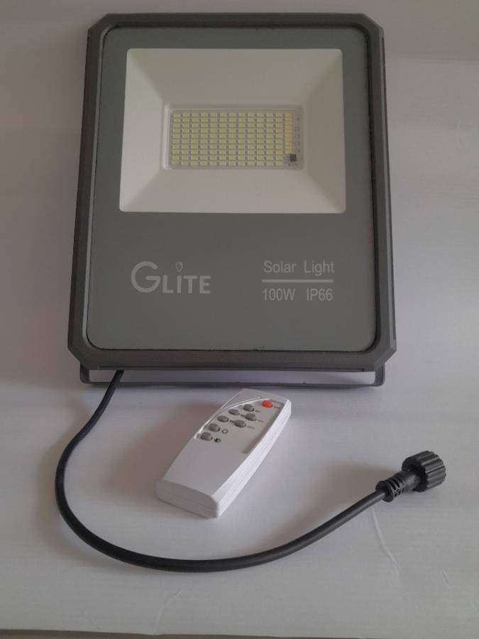 100W Glite LED Solar Floodlight