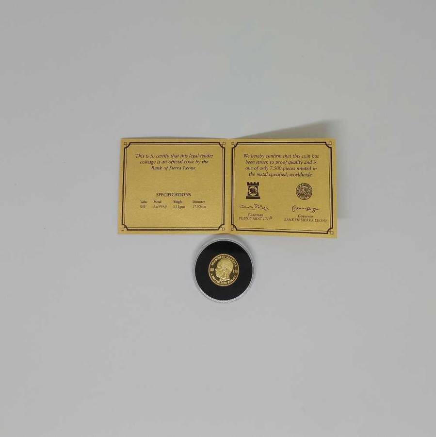 Sierra Leone Nelson Mandela 50 Dollar Better Life