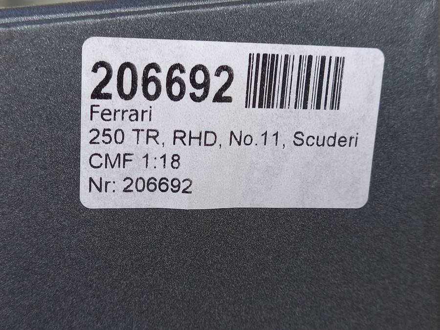 Ferrari 250 Testa Rossa V12 spider - 1960 Le Mans winner - CMF Special Limited issue 1/18
