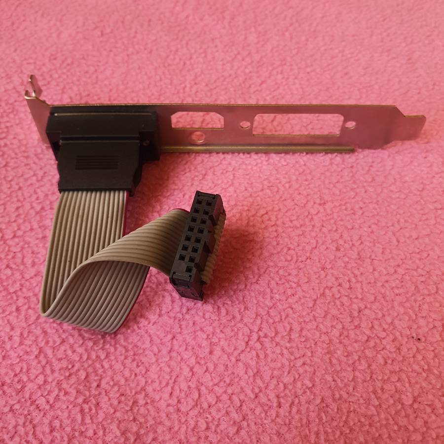 High Profile Graphics Card Bracket With 15 Pin VGA Header