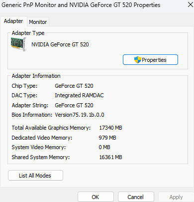 Acer Veriton M4610G | i7-2600 | 3.40GHz | 32GB RAM | 1TB HDD | 1GB  Nvidia GeForce GT520