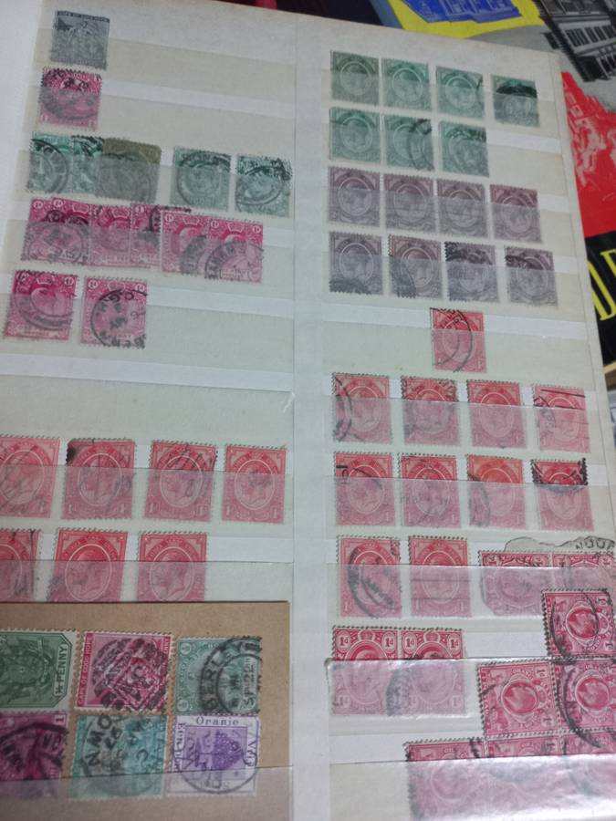 18 ALBUMS/FILES WITH STAMPS AND FIRST DAY COVERS HUGE LOT OF LOOSE STAMPS