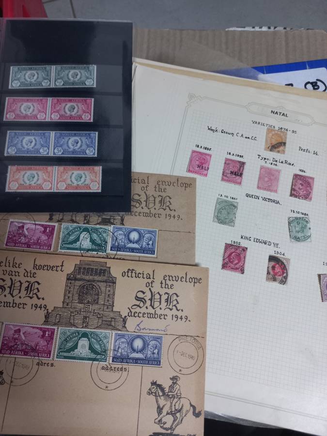 18 ALBUMS/FILES WITH STAMPS AND FIRST DAY COVERS HUGE LOT OF LOOSE STAMPS