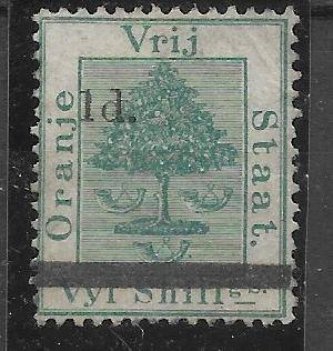 ORANGE FREE STATE  MEGA LOT 1/2d INVERTED WM included  SEE MULTIPLE SCANS BELOW