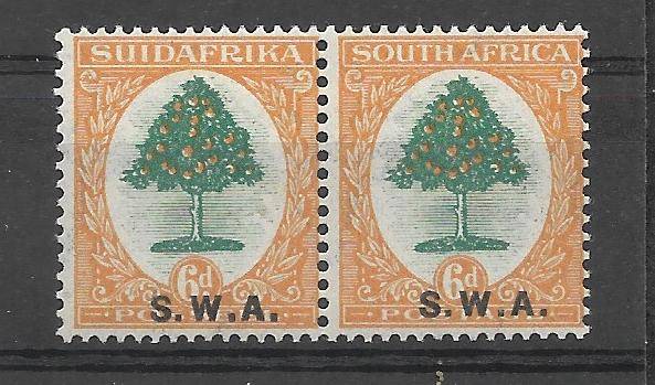 SOUTH WEST AFRICA MM(*)  SHORT SET
