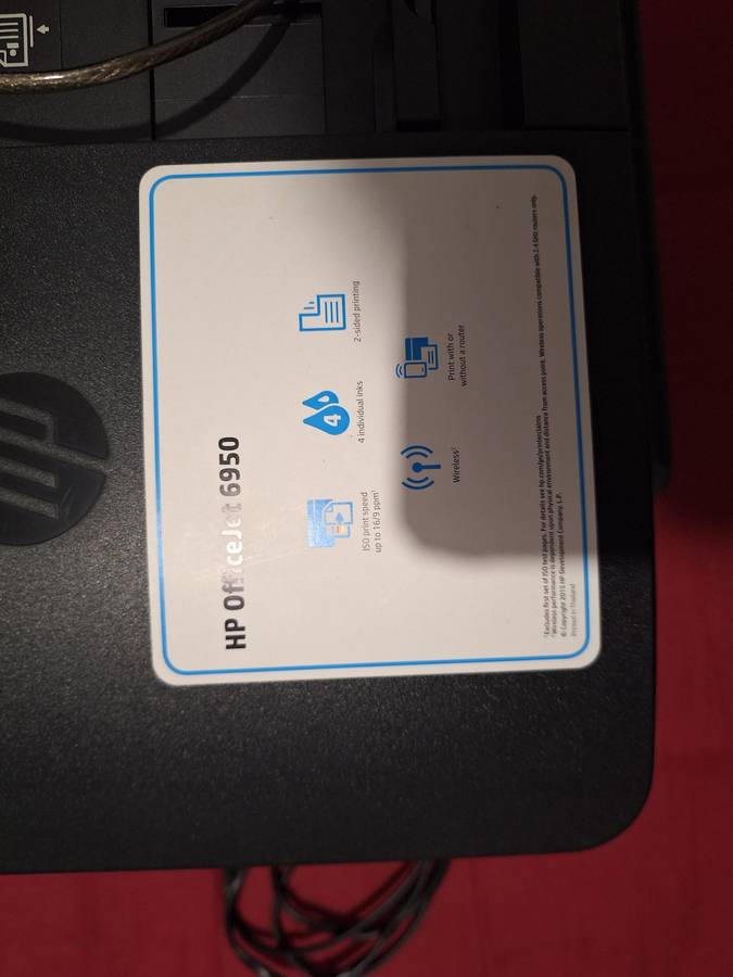 HP OfficeJet 6950 All-in-One Printer  Reliable, Smart, and Efficient