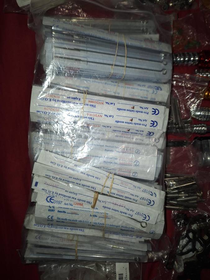 Massive Tattoo Supplies Bundle  Machines, Needles, Tips & More!
