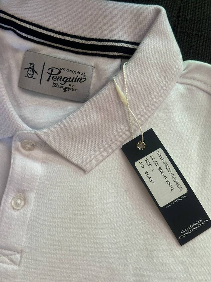 PENGUIN BY MUNSINGWEAR Golf shirt - White (Size - M )