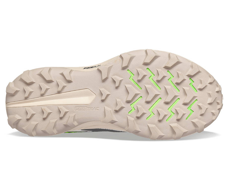 CLEARANCE SALE- 100% Original Saucony Peregrine GREY shoes-MEN (USA - 10) (UK-9)