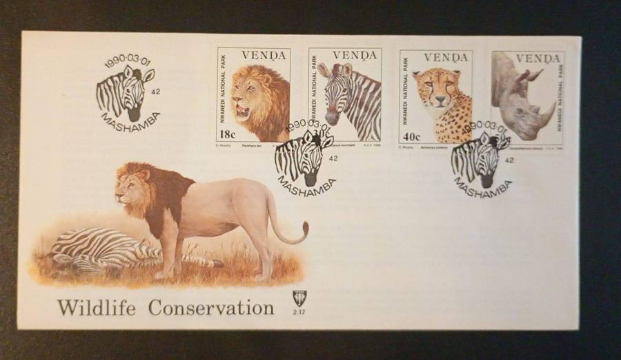1990 Venda Wildlife Conversation FDC