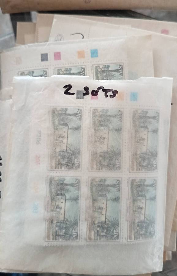 LUCKY DIP ALBUMS STAMPS IN BOX