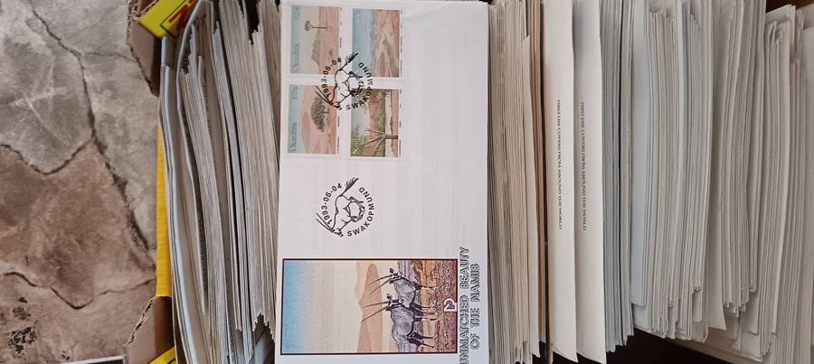 Clearance lot First day covers Mostly Namibia